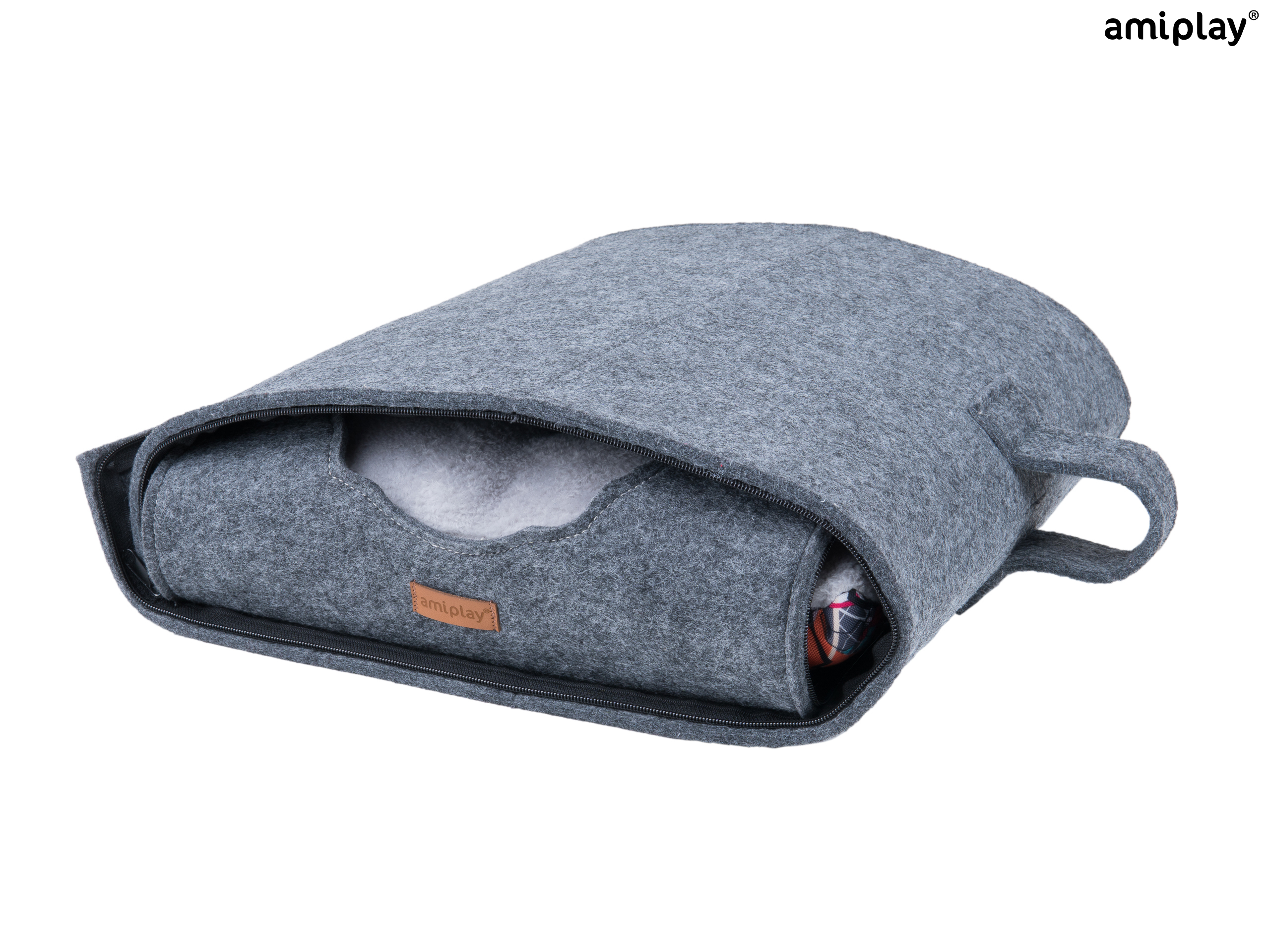 Quick Press 2in1 Dog House - Gray