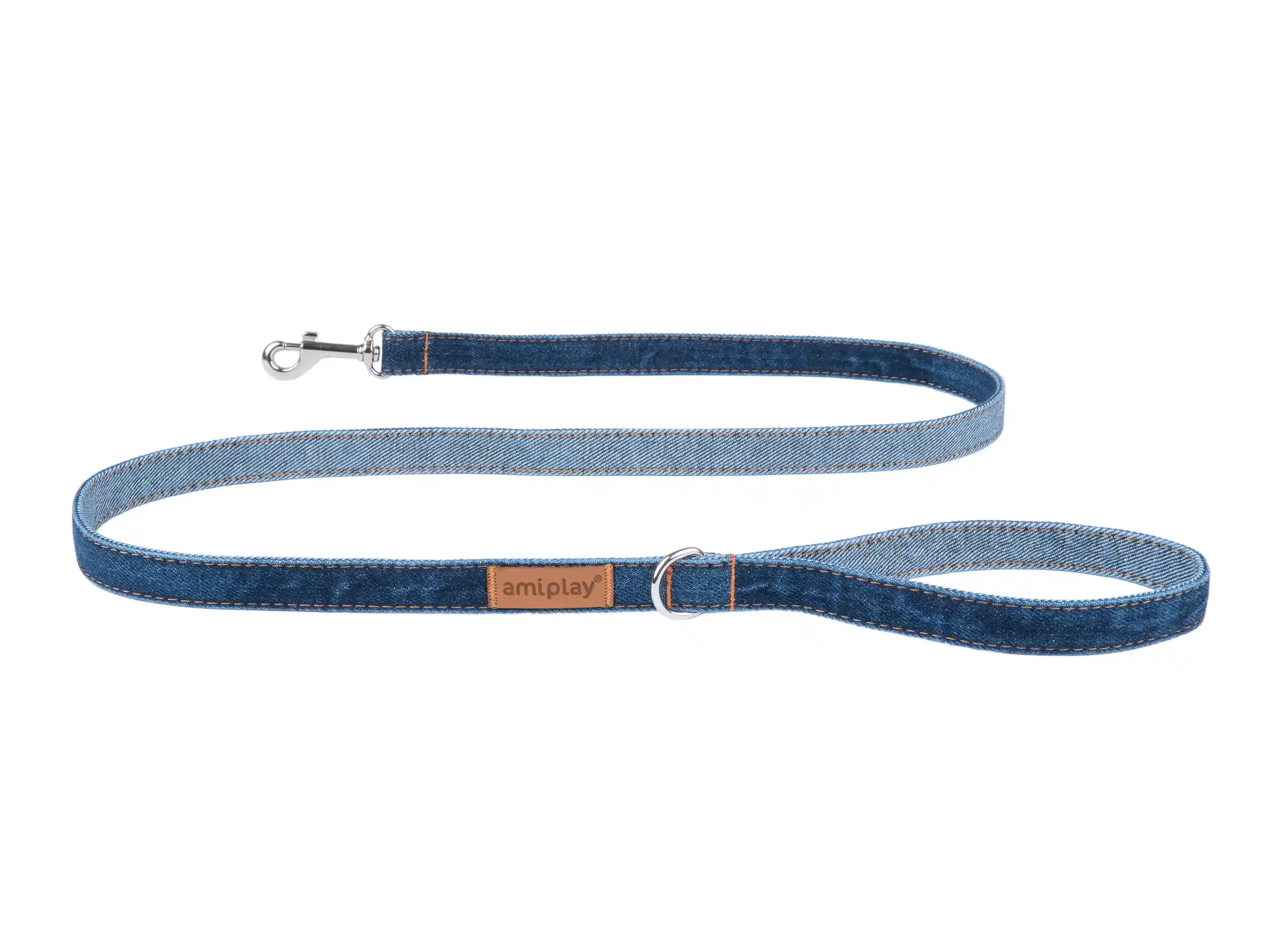 Denim Leash - Navy Blue - L