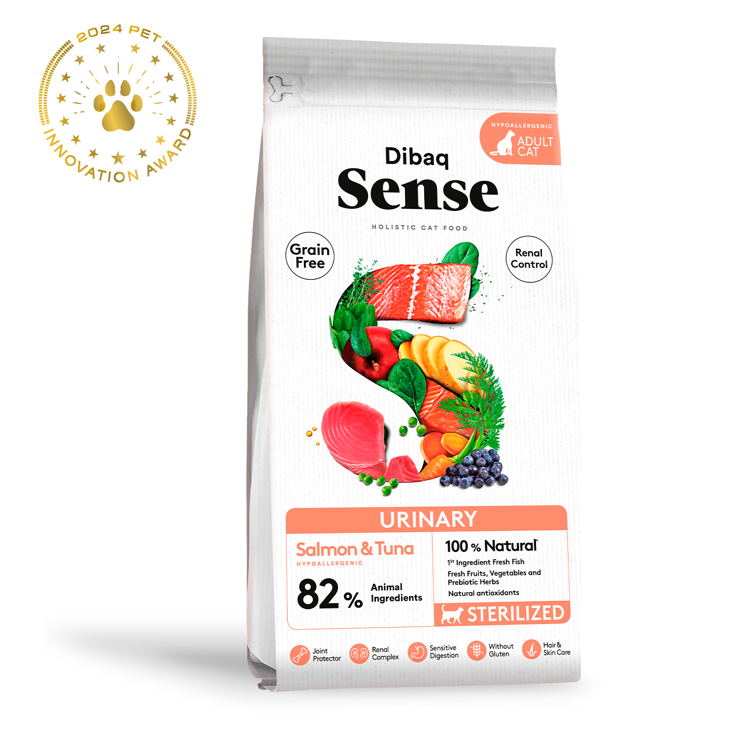 Dibaq Sense Cat Urinary – Salmon & Tuna - Salmon & Tuna - 6 KG