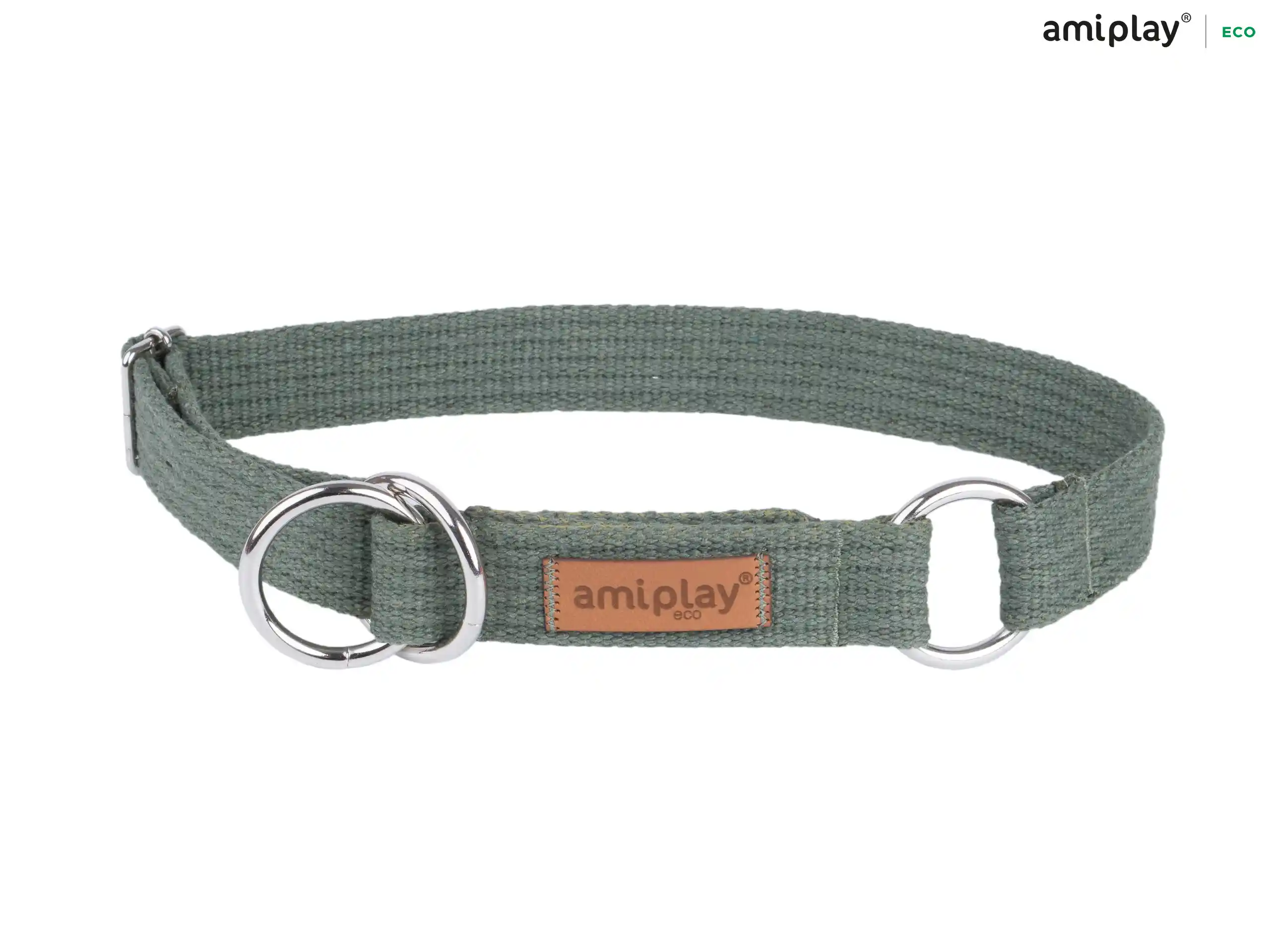 Half-Check Cotton Collar