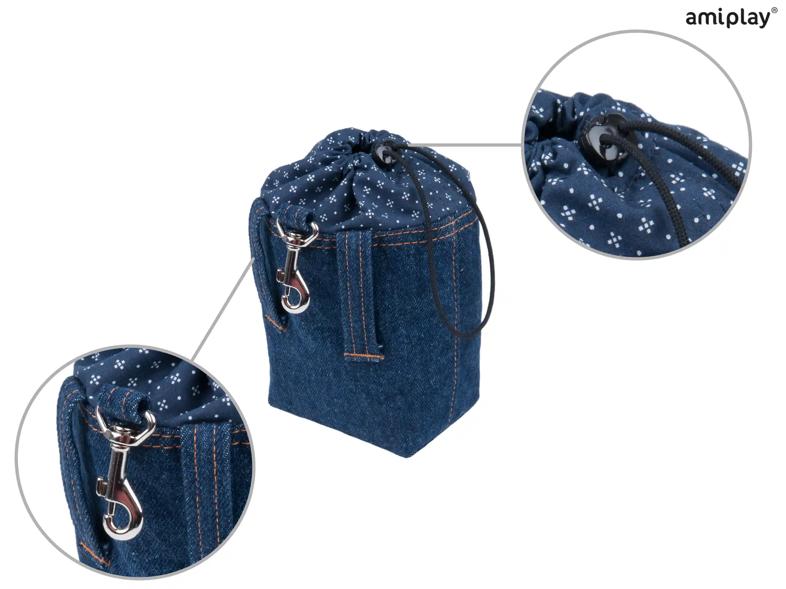 Denim Treat Dispenser