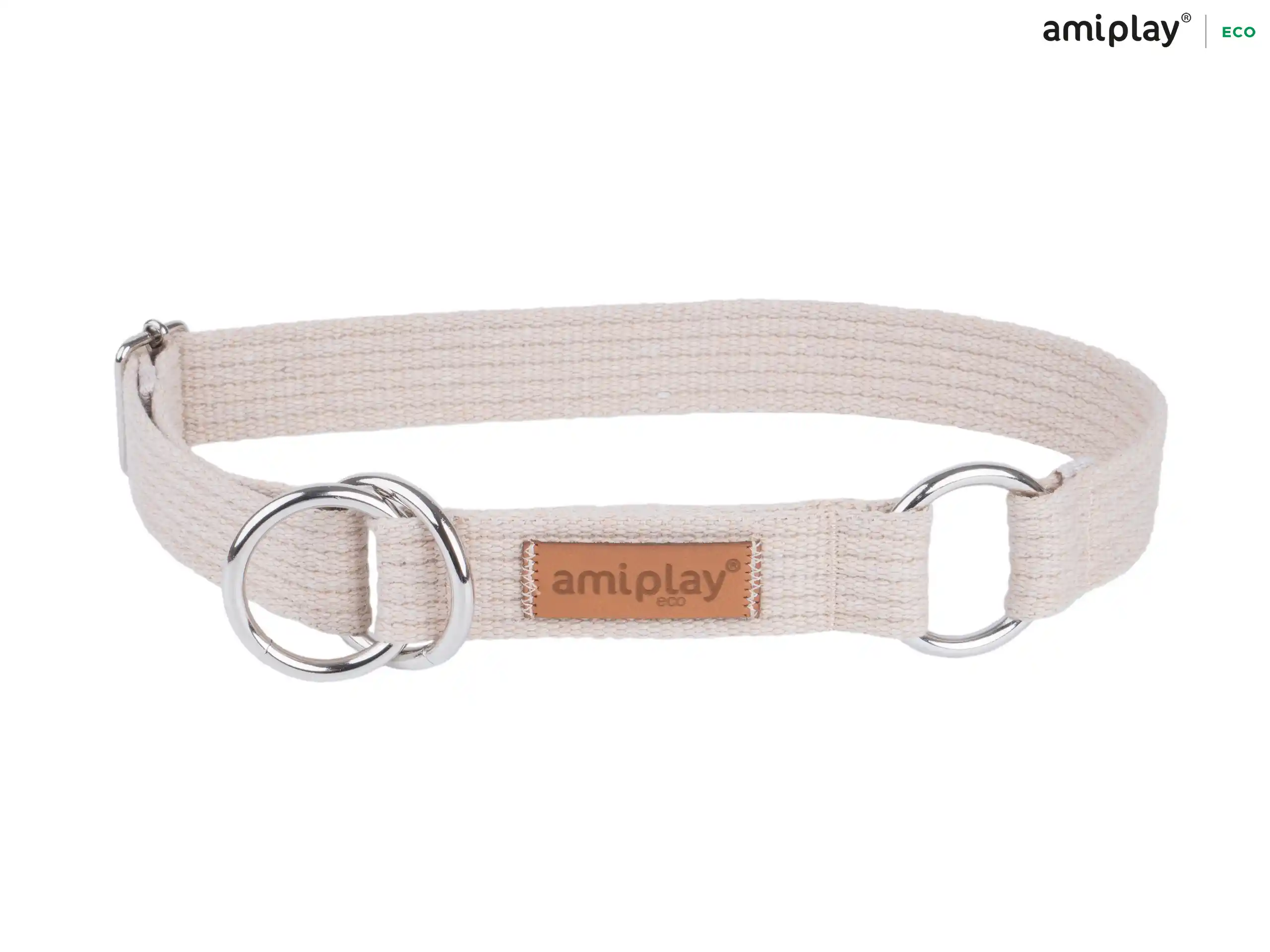 Half-Check Cotton Collar