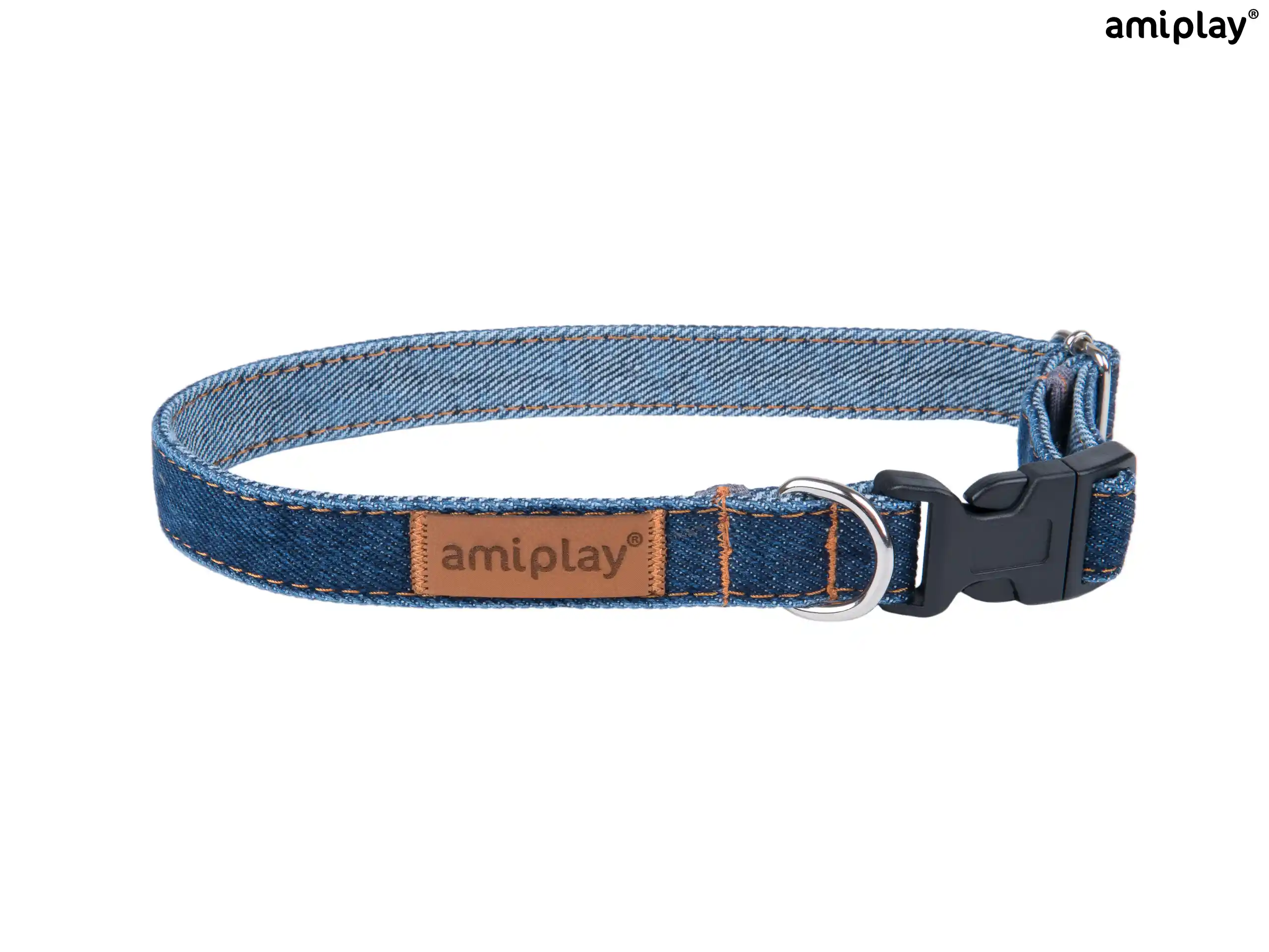 Adjustable Denim Collar