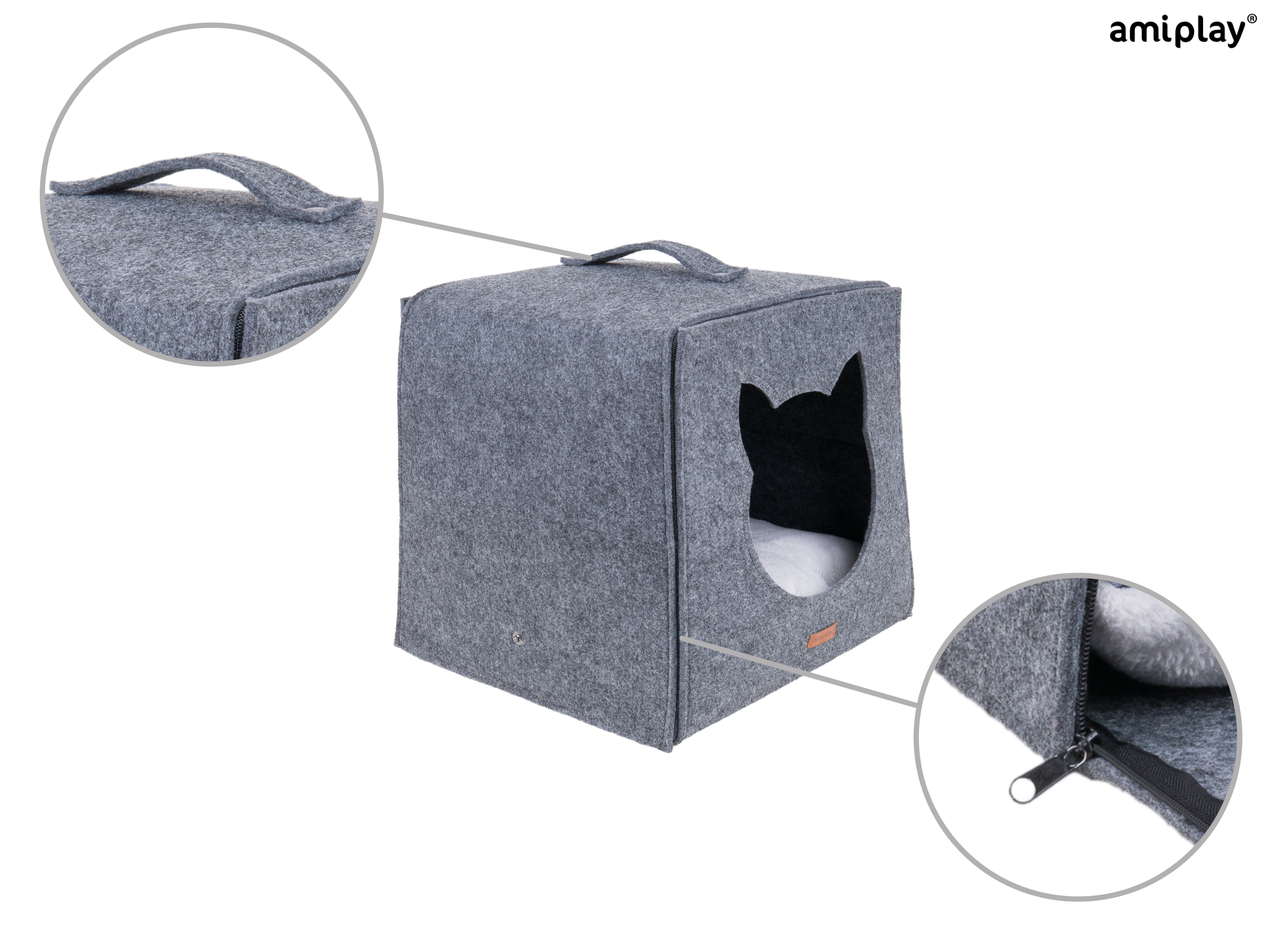 QuPress 2in1 Cat Cube
